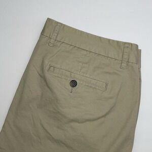 Peter Manning Chino Pants Men 35x27(26"L) Tan Beige Slim Fit Lightweight Stretch